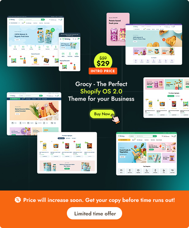 Grocy - Grocery Store and Supermarket Shopify Responsive Theme OS 2.0 - 5